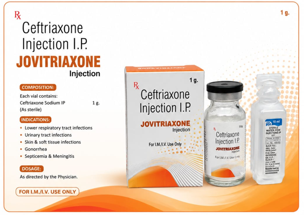 Jovitriaxone 1 GM